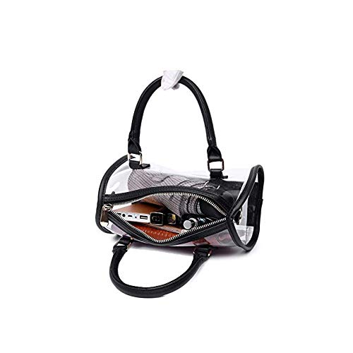 Dayfine Women's Transparent Handbag Plastic Ladies PVC Wallet4