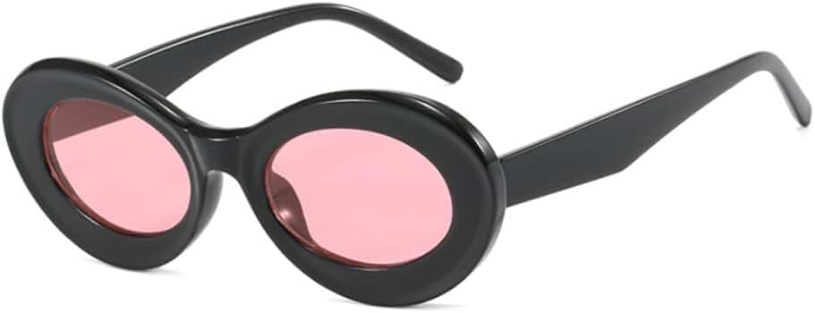 ZIUTNSAV Round Sunglasses Women's Trendy Vintage Oval Sun