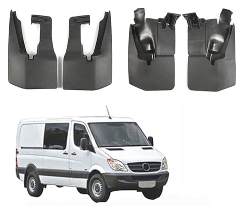 Guardabarros para Crafter 2006-2017 que protegen la carrocería en rutas de barro y lluvia