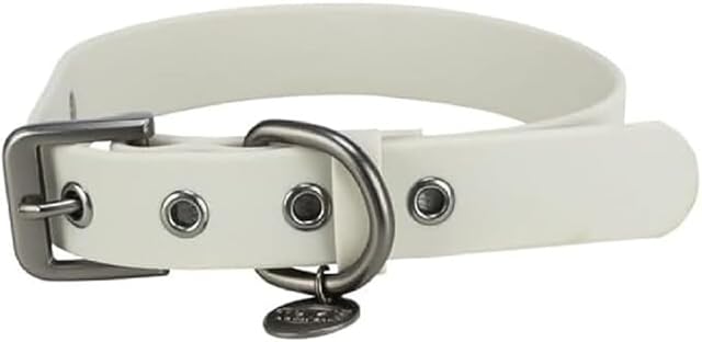 TRIXIE CityStyle Collar, PVC, S-M 30-37 cm, 20 mm G, Claro