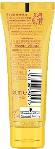 Schwarzkopf got2b Gel Glitter Glam Glorious Gold 50 ml, 50 ml (Pack of 1) - Image 2