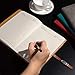 PU Leather B5 Journal Notebook Lined Paper Daily Planner Notepad with Buckle