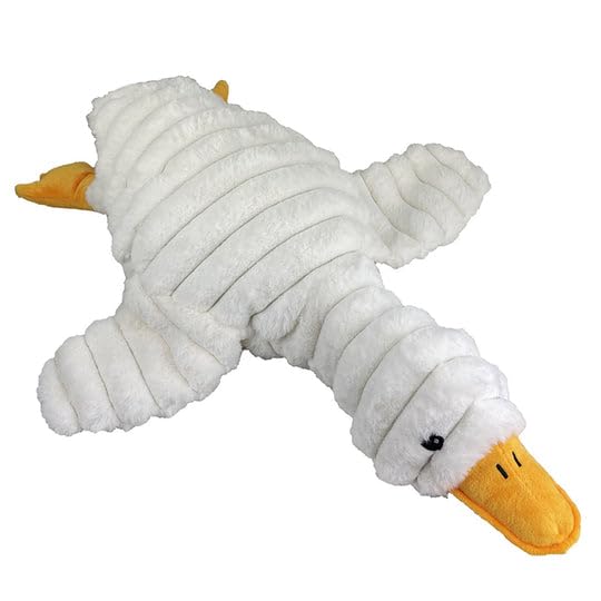 Juguete para perro de peluche Pet Lou 36 pulgadas blanco miniatura 4