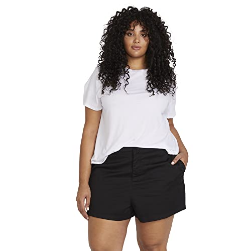 Short sport femme Volcom Frochickie extensible en sergé souple