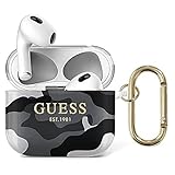 Guess GUA3UCAMG Hülle für AirPods 3 schwarz Camo Collection, rot