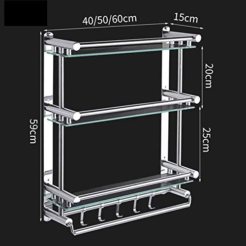 Estante de baño resistente de 3 capas contra la humedad 3