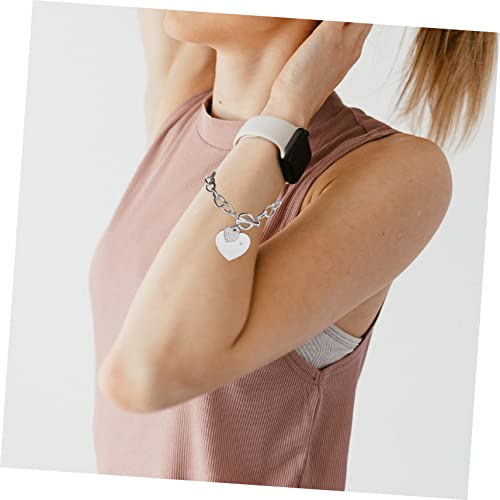 Bracelet de cœur à la mode collier d'ornement chaîne poignet filles - 5