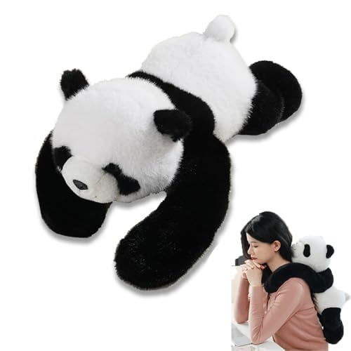 Nuyiac Weighted Plush Animals Soft Plush Toy for Stress Relief & Calming Cuddly Anxiety Toy (Panda 30CM)