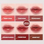 TIRTIR [*Mini Size Waterism Tinted Lip Gloss #27 Muty Rose, 0.06 Fl Oz – Kiss Ready Lipgloss, 12H Long Lasting Non Sticky Natural Tinted Glow Korean Multiuse Cheek and Lip Tint for Women gift - Image 5