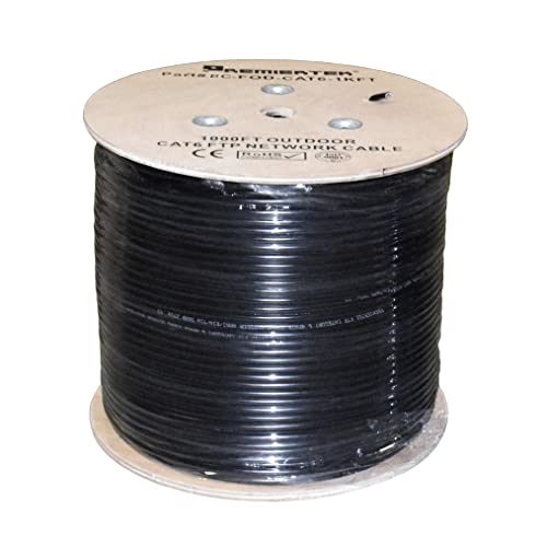 Cable de red Cat6 exterior FTP 1000 pies cobre puro miniatura 2