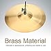 Drum Cymbal, Brass 10inch Splash Cymbal Musical Instrument for Drum Set