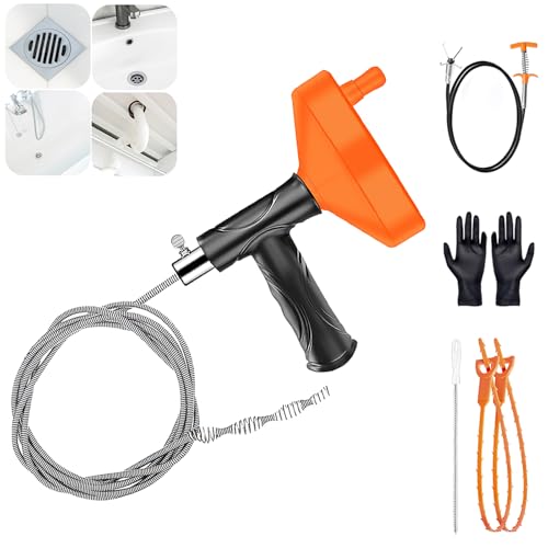 Qwatuy Drain Auger 33 Feet