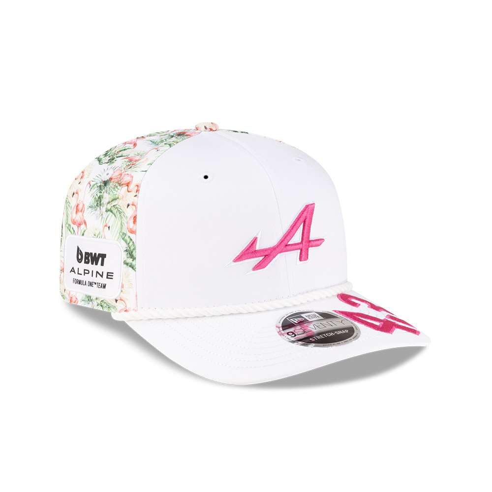 New Era Gorra 9Seventy XX Miami AlpineEra Mujer/Hombre - Curved Brim Cap de Beisbol Snapback, con Visera Verano/Invierno Primavera Verano Otoño Invierno