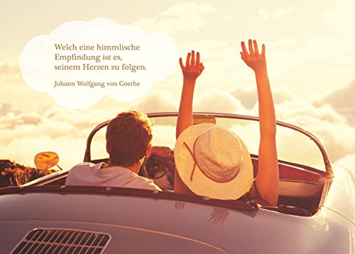 Postkarten Hochzeit - 25 Postkarten Liebe: Postkarten Set Liebe für die Hochzeit als liebevoll gesta