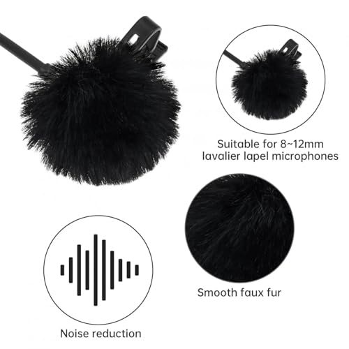 Bonnette fourrure micro cravate lavalier pour réussir vos interviews en extérieur - 7