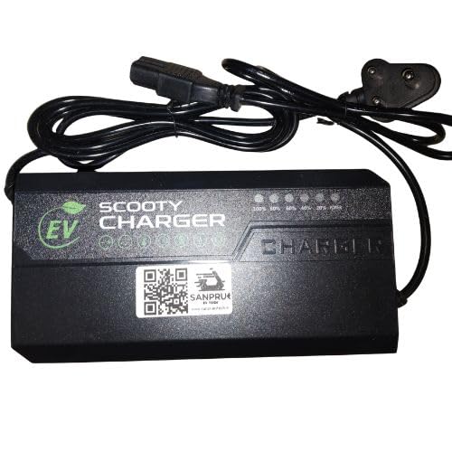 60V 3Amp Lead Acid auto Cut-Off max Voltage 74V 30 Ah Battery for All Vehicles, Black-image-14
