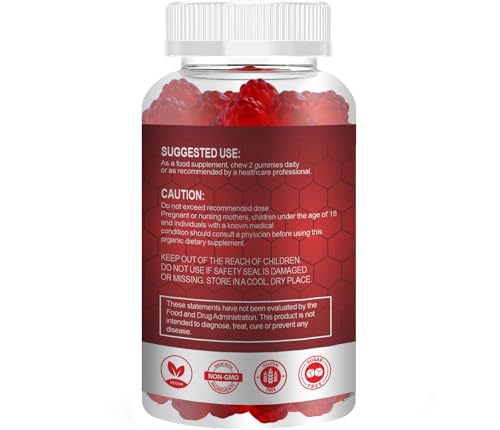 ProCreatine Monohydrate Gummies 4000mg for Men & Women - 60 Chewable Creatine Gummies Strawberry Flavoured Creatine | Pre Workout Gym Supplement| Keto | Vegan | (3) - Image 4