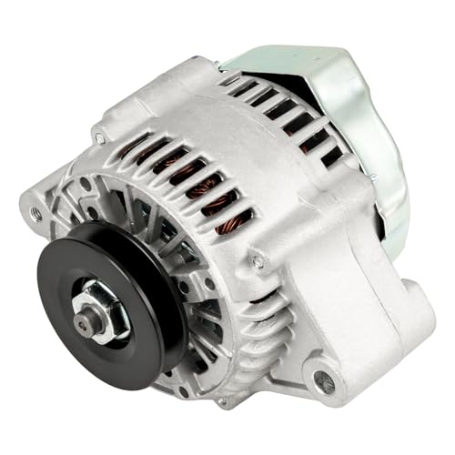 Image of PHILTOP Alternator Compatible With Toyota for 2.4L For: 1985-1991 Pickup | 1985-1992 4Runner 1985 Celica 60 Amp 14668N 12V CW 1-Groove Pulley