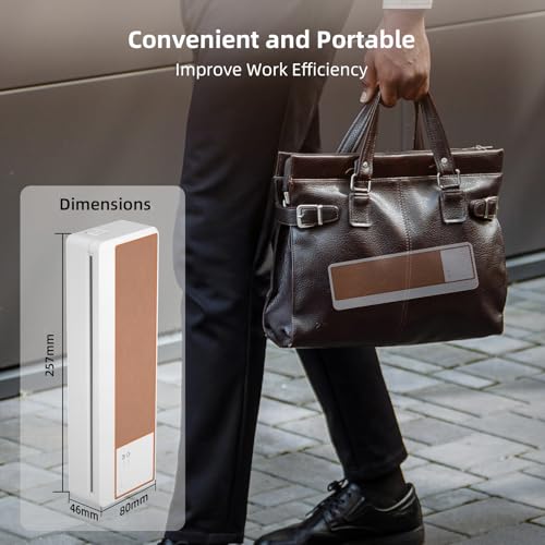 LFPERT P83 Wireless A4 Thermal Portable Printer for iOS & Android - Image 4