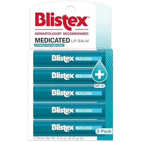 Blistex Medicated Lip Balm 5 Count Cover