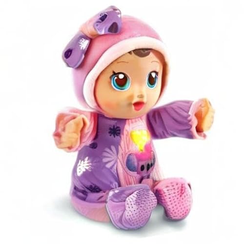 VTech 538205 Little Love - Emma Joue à Cache-Cache - Poupée Interactive / 1-6 Ans - Version FR, Rose