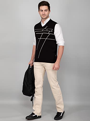 Image of GODFREY Half Sweater for Man Winter Pullover - Sleeveless Men Sweaters