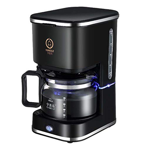 Portable Coffee Machine Automatic American Drip Coffee Machine 5 Cup Coffee Pot 220V For Home Coffee And Tea (Color : A) #TOP11