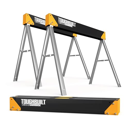 ToughBuilt c300 sawhorse, negro y amarillo