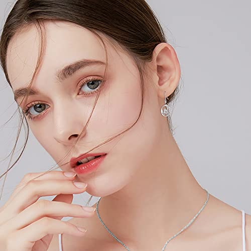 Butterfly Earrings For Women 925 Sterling Silver Dangle Earrings Jewelry Gifts For Women Girls Friends #TOP3