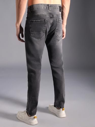 Image of HIGH STAR Men's Mid Rise Regular Jeans