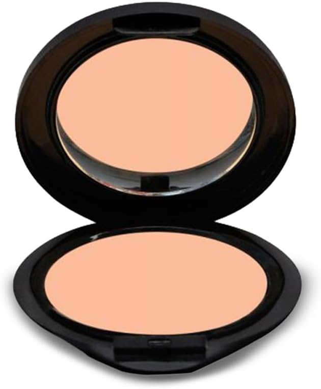 ChristineFull Coverage Pressed Compact Powder, Skin Perfecting, Hydrating,Blendable Face Powder With SPF To Protect Skin From Sun, Normal To Oily Skin (TAN 920)