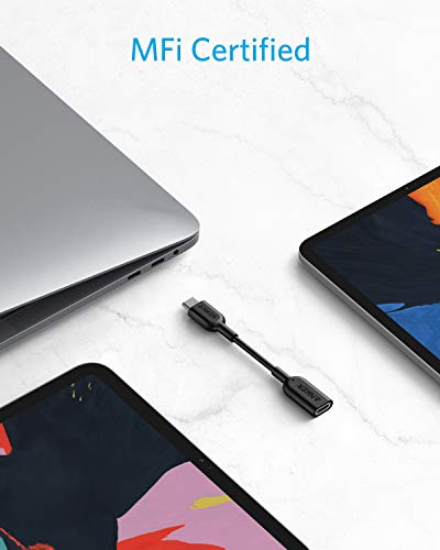 Image of Anker USB-C to Lightning Audio Adapter (Audio Only, Does Not Support Charging)(Black)