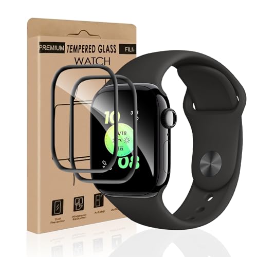 Carantee 2 Stück Schutzfolie für Panzerglas für Apple Watch Series 10 46mm, Ultra-HD Anti-Öl Frei von Staub Apple Watch ...