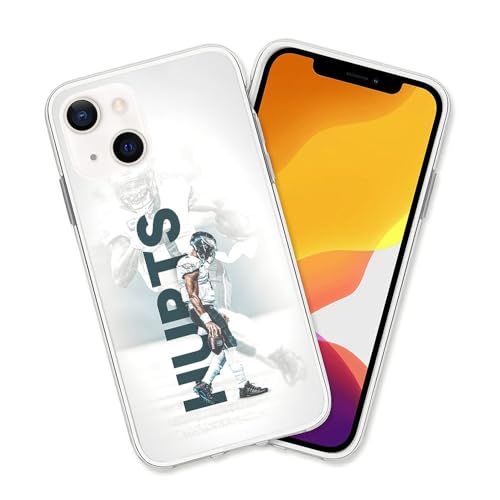Coque compatible avec iPhone 14 transparente TPU souple Philadelphia-Hurts-1