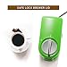 CHULUX Single Serve Coffee Maker, Small Single Cup Coffee Maker for K pod and Ground Coffee, Green