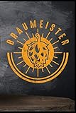  Braumeister: Bier Brauerei Fassbier Hopfen Bierflasche Biergarten Geschenk (6\