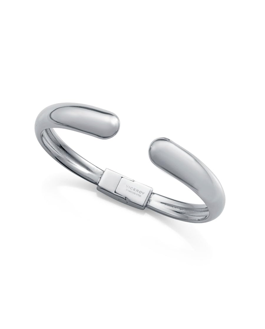 Viceroy Pulsera Rígida Mujer de Acero Inoxidable - 6 cm - 75398P