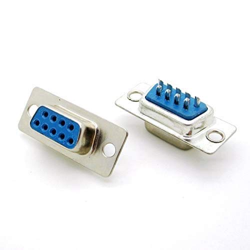 Nechu Kitchen DB9 9-Pin Female D-Sub Connector (2 Pcs) | RS232 Serial Port Solder Type Adapter Plug | DIY Cable Making & Repair-image-17