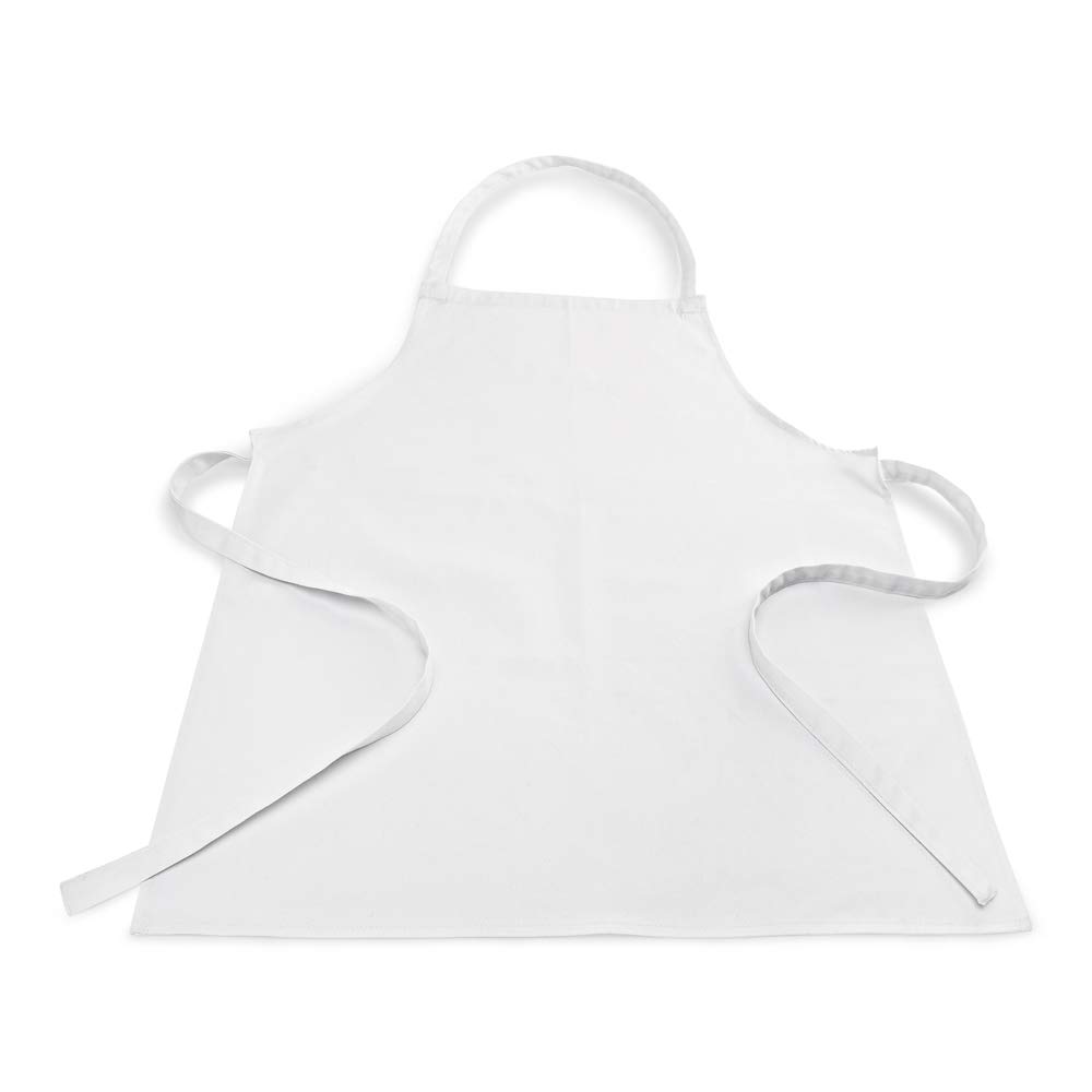 WAS 4213 000 Tablier de cuisine en coton avec lattes Longueur 80 cm Largeur 70 cm