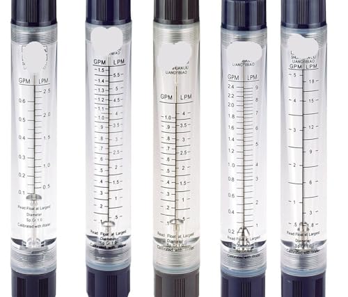Vanne liquide débitmètre LZM-15G DN15 pour tuyauterie et filtration eau