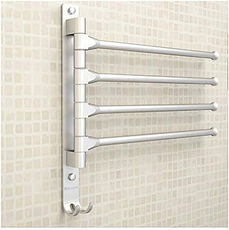 Porte-serviettes Mural En Aluminium - 3 Niveaux - Avec