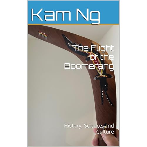 The Flight of the Boomerang Audiolibro Por Kam Ng, ChatGPT arte de portada