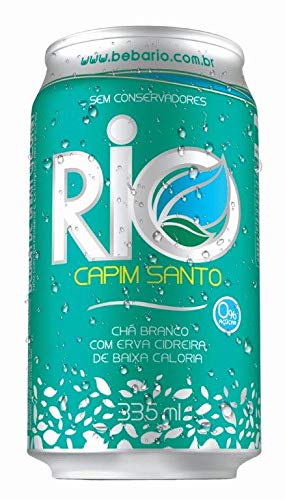 Chá Capim Santo Com Erva Cidreira Rio Lata 335Ml