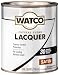 Watco 63241 Lacquer Clear Wood Finish, Quart, Clear Satin