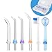 Nobebird Boquilla de Irrigador Dental - 6 Boquillas de Recambios del Irrigador Bucal con Caja de Almacenamiento, Fit for Nobebrid Irrigador Bucal