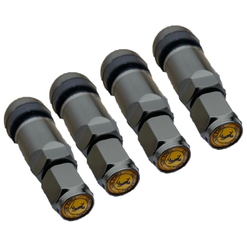 PROMOLINK 4 Stückе Gummiventile Reifenventile Continental Ventile Felgenventile PKW