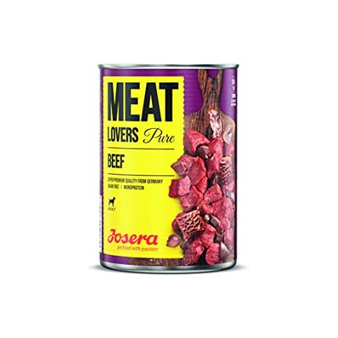 Josera Meat Lovers Pure Beef | Nassfutter für Hunde | hoher Fleischanteil | getreidefrei | saftiges Rindfleisch Cover