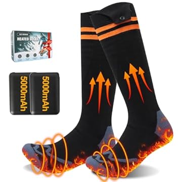 rechargeable electric heated socks