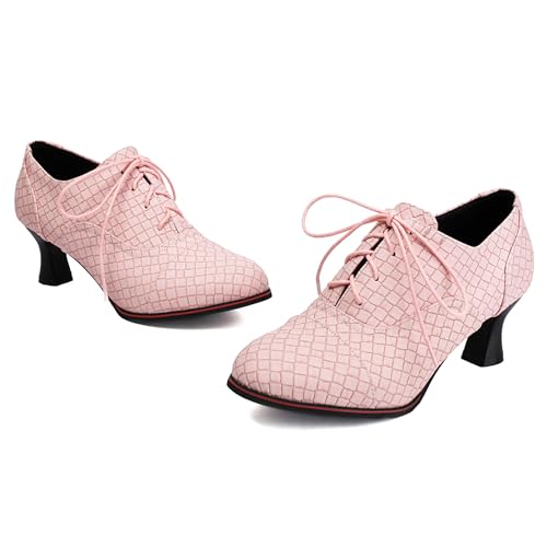 Escarpins à lacets Lizoleor ravivez votre style avec une touche rétro