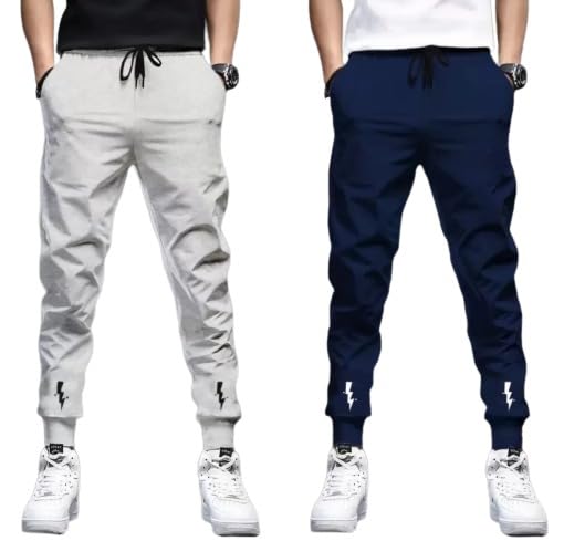 riksaw Men's Track Pant | Sweatpants for Men | Trouser, Pajamas (Sports | Gym | Yoga) - Regular Fit with Two Side Zipper Pockets-picture-46